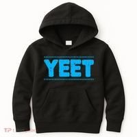 Yeet Funny Saying Quote Slang Kids Hoodie thumb 0