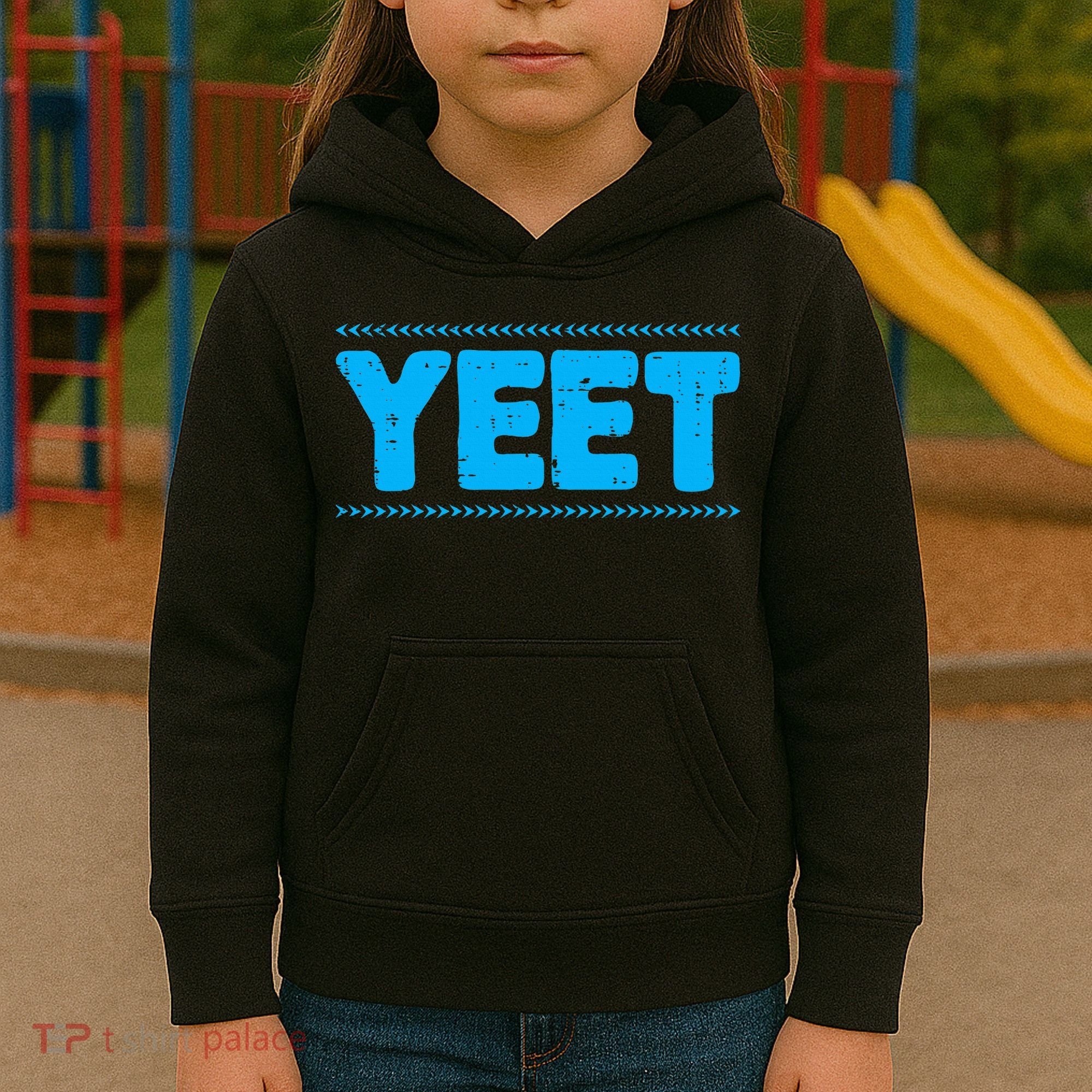 Yeet Funny Saying Quote Slang Kids Hoodie