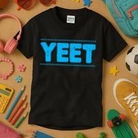 Yeet Funny Saying Quote Slang Kids T-Shirt thumb 3