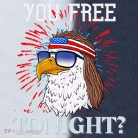 You Free Tonight Bald Eagle Mullet American Flag 4th Of July Sport-Tek Competitor United Soccer Jersey thumb 4