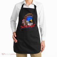 You Free Tonight Bald Eagle Mullet American Flag 4th Of July Apron thumb 2