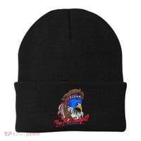 You Free Tonight Bald Eagle Mullet American Flag 4th Of July Beanie thumb 0