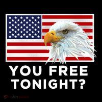 You Free Tonight? American Flag Bald Eagle Patriotic Usa Gift Coffee Mug thumb 5