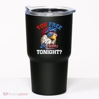You Free Tonight Usa Flag Bald Eagle 4th Of July Tumbler thumb 0