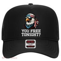 You Free Tonight Eagle Funny Patriotic American Hat thumb 0