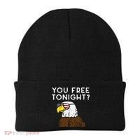 You Free Tonight Bald Eagle Us Flag Sunglasses 4th Of July Gift Beanie thumb 0