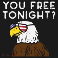 You Free Tonight Bald Eagle Us Flag Sunglasses 4th Of July Gift Pajama Set thumb 2