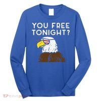 You Free Tonight Bald Eagle Us Flag Sunglasses 4th Of July Gift Long Sleeve Shirt thumb 0