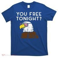 You Free Tonight Bald Eagle Us Flag Sunglasses 4th Of July Gift T-Shirt thumb 0