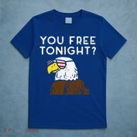 You Free Tonight Bald Eagle Us Flag Sunglasses 4th Of July Gift T-Shirt thumb 5