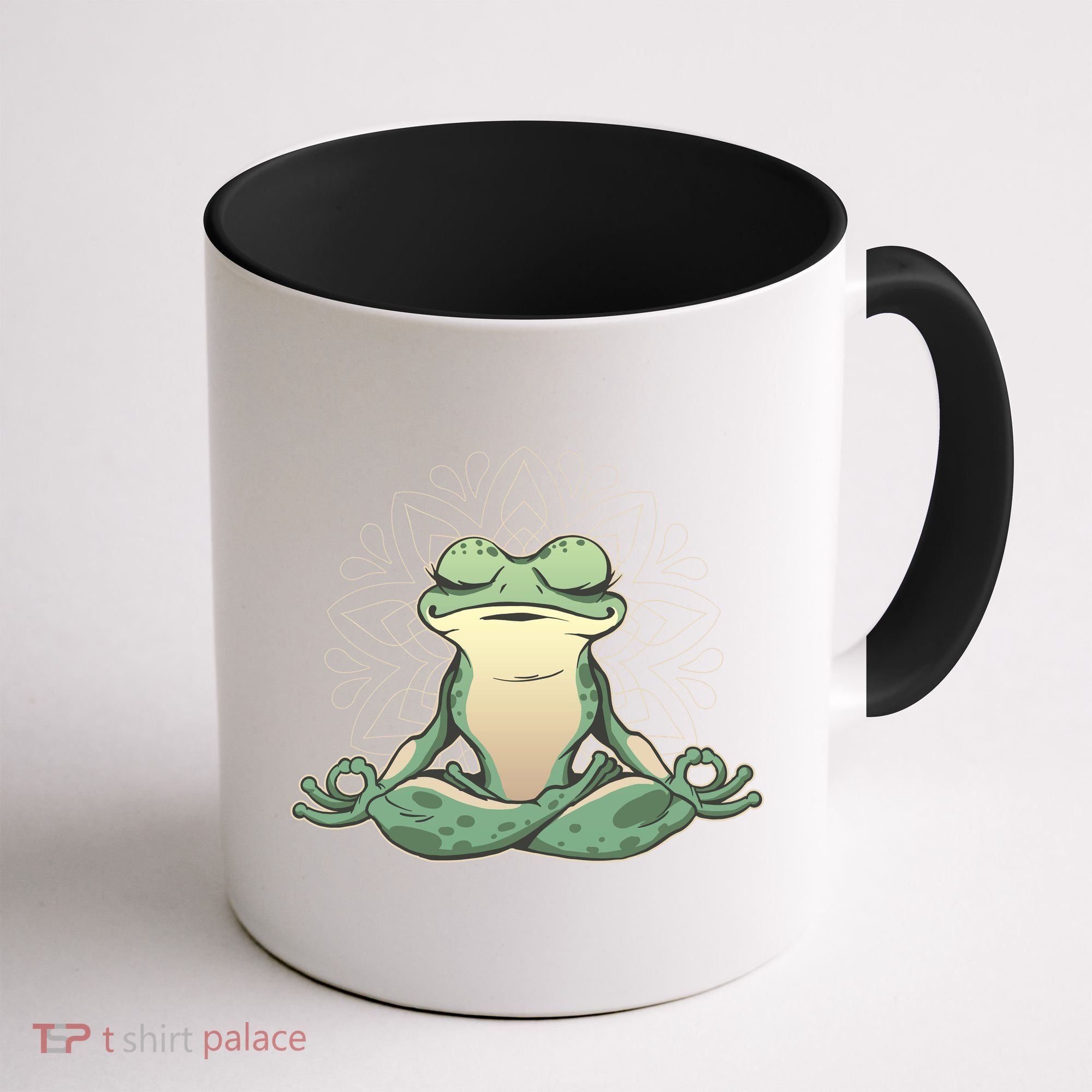 Yoga Frog Coffee Mug