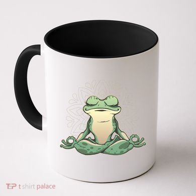 Yoga Frog Coffee Mug