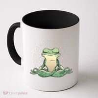 Yoga Frog Coffee Mug thumb 0