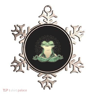 Yoga Frog Ornament
