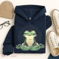 Yoga Frog Hoodie thumb 4