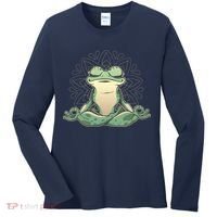 Yoga Frog Women's Long Sleeve Shirt thumb 0