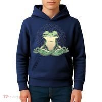 Yoga Frog Kids Hoodie thumb 4