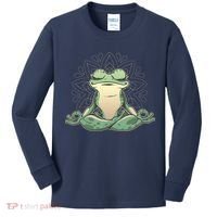 Yoga Frog Kids Long Sleeve Shirt thumb 0