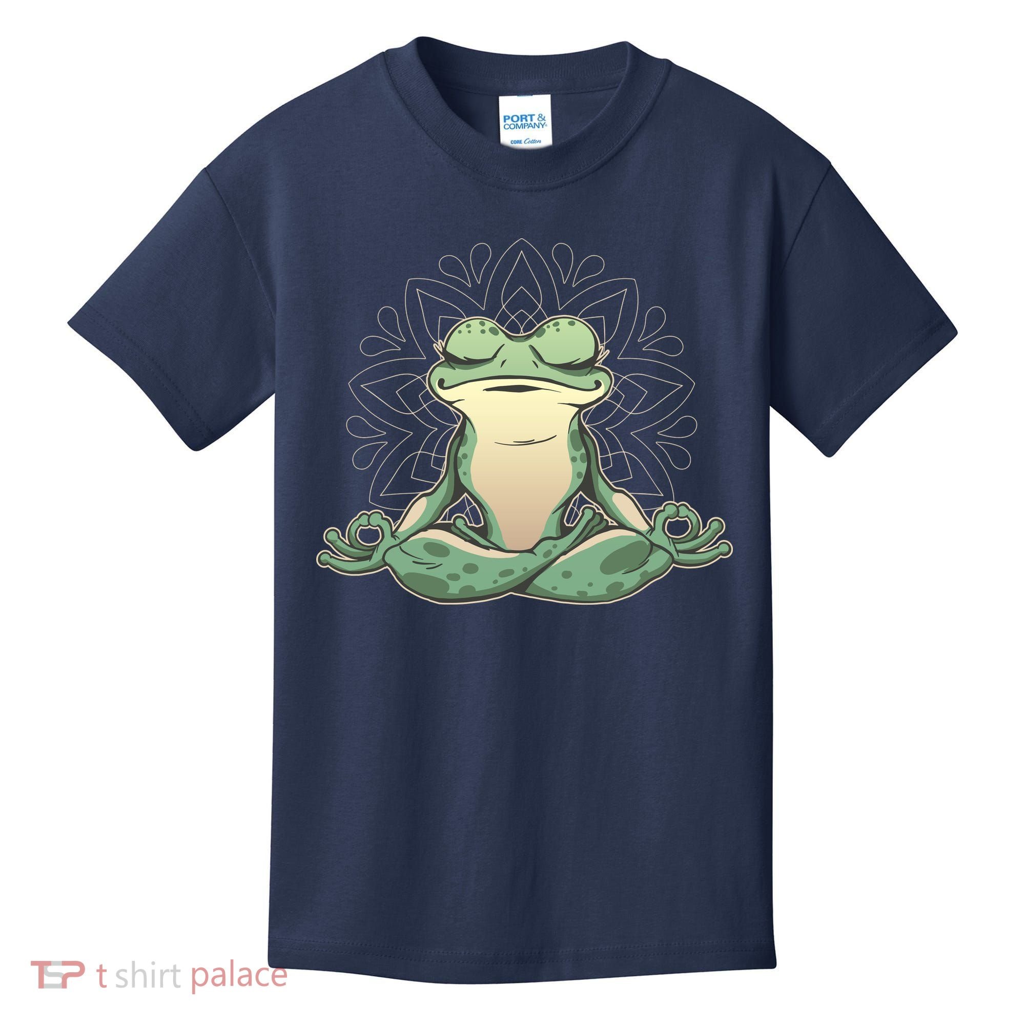 Yoga Frog Kids T-Shirt