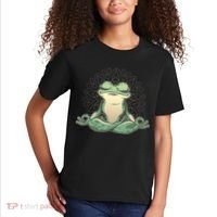 Yoga Frog Kids T-Shirt thumb 2