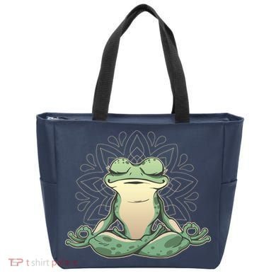 Yoga Frog Tote Bag