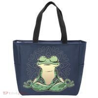 Yoga Frog Tote Bag thumb 0