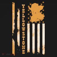 Yellowstonee Flag Toddler Hoodie thumb 2