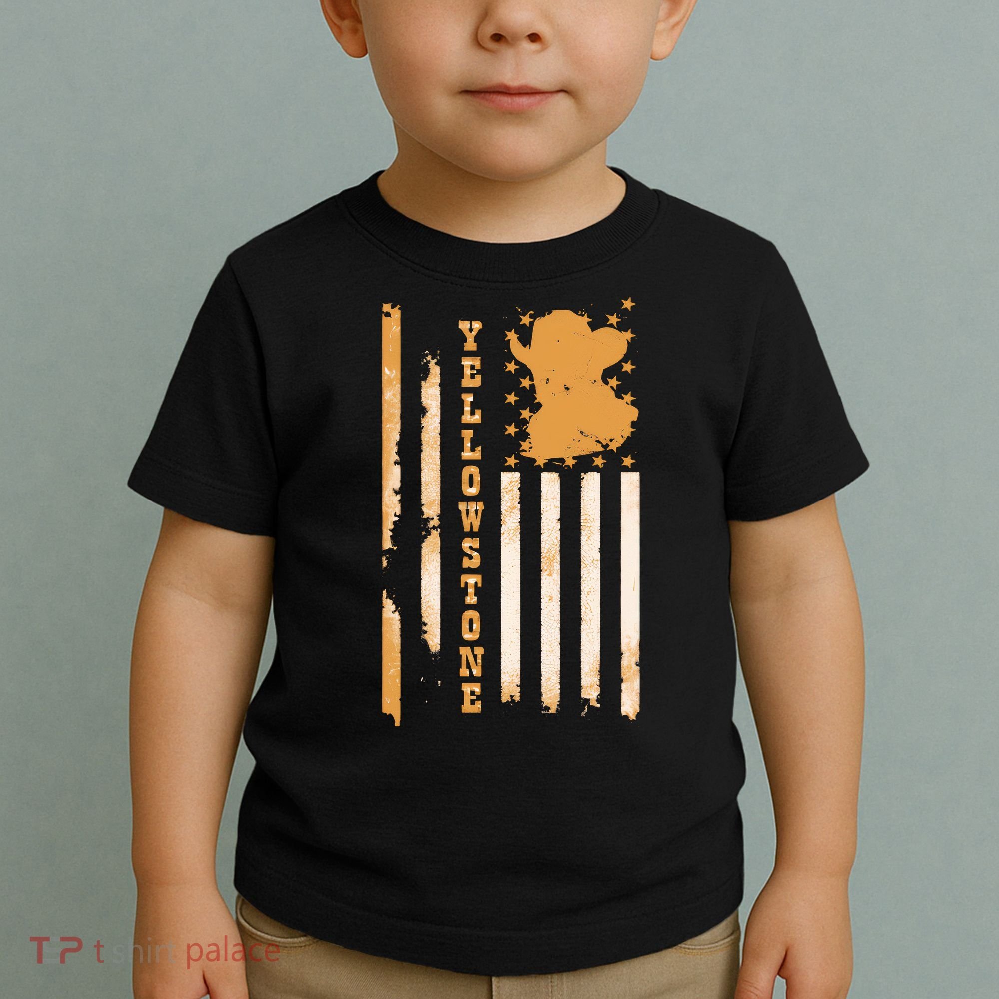 Yellowstonee Flag Toddler T-Shirt