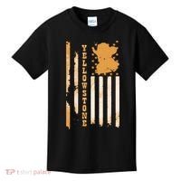 Yellowstonee Flag Kids T-Shirt thumb 0