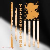 Yellowstonee Flag Toddler Fine Jersey T-Shirt thumb 2