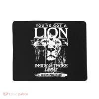 Youve Got A Lion Inside Of Those Lungs Praise The Lord Mousepad thumb 0