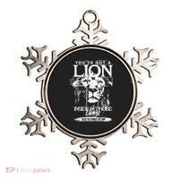 Youve Got A Lion Inside Of Those Lungs Praise The Lord Ornament thumb 0