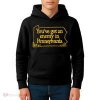 YouVe Got An Enemy Funny In Pennsylvania Kids Hoodie thumb 4
