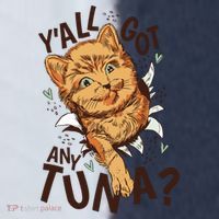 Yall Got Any Tuna Funny Cat Sport-Tek Competitor United Soccer Jersey thumb 4