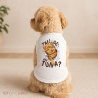 Yall Got Any Tuna Funny Cat Doggie Tank thumb 2
