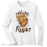 Yall Got Any Tuna Funny Cat Women's Long Sleeve Shirt thumb 0
