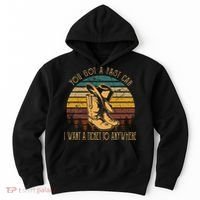 You Got A Fast Car I Want A Ticket To Anywhere Hoodie thumb 0