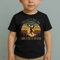 You Got A Fast Car I Want A Ticket To Anywhere Toddler T-Shirt thumb 2