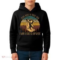 You Got A Fast Car I Want A Ticket To Anywhere Kids Hoodie thumb 4