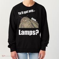 Yall Got Any Lamps Moth Meme Women's Sweatshirt thumb 0