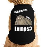 Yall Got Any Lamps Moth Meme Doggie Tank thumb 0
