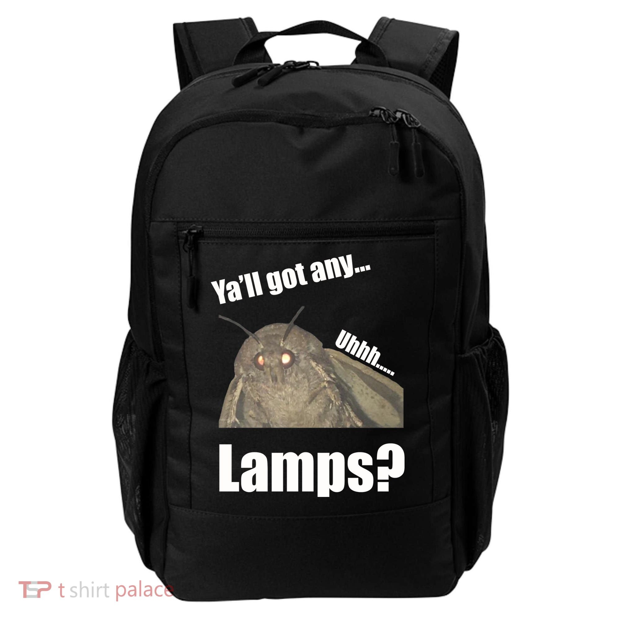 Yall Got Any Lamps Moth Meme Backpack