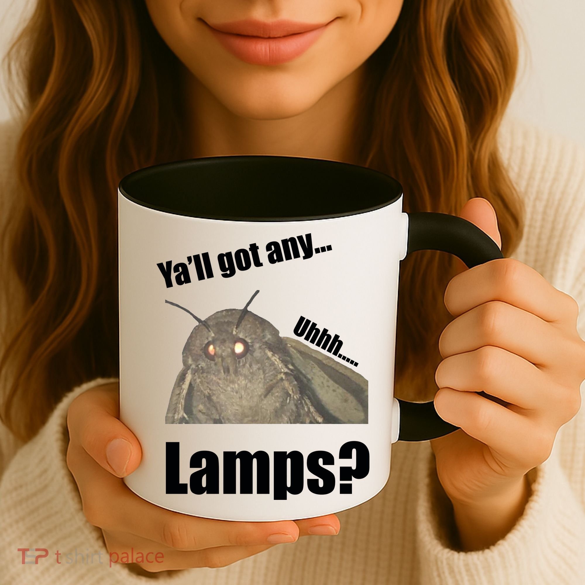 Yall Got Any Lamps Moth Meme Coffee Mug