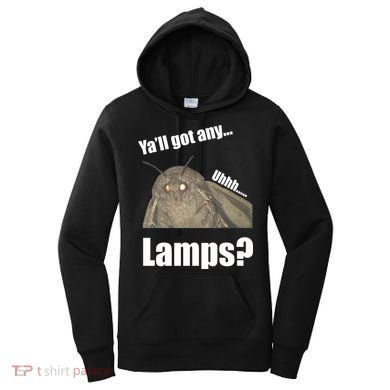 Yall Got Any Lamps Moth Meme Women's Hoodie
