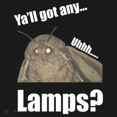 Yall Got Any Lamps Moth Meme Ornament