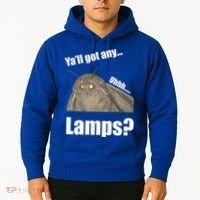 Yall Got Any Lamps Moth Meme Hoodie thumb 2