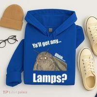 Yall Got Any Lamps Moth Meme Hoodie thumb 4