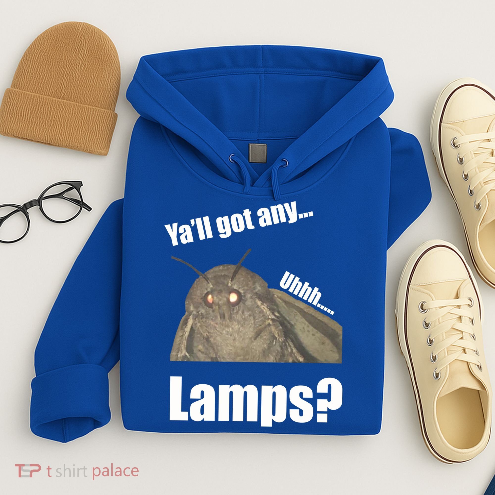 Yall Got Any Lamps Moth Meme Hoodie