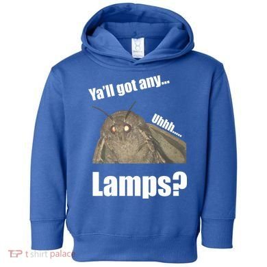 Yall Got Any Lamps Moth Meme Toddler Hoodie