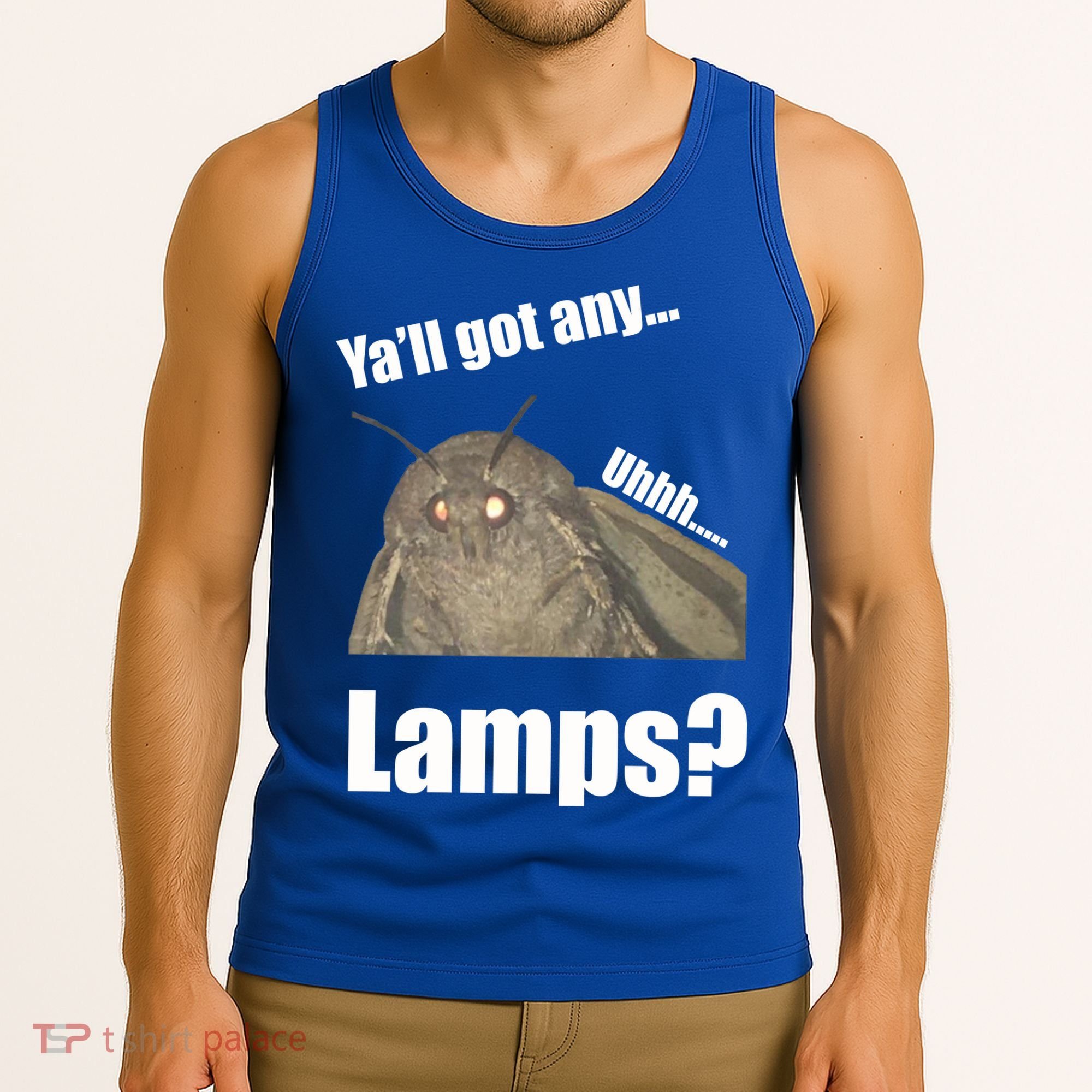 Yall Got Any Lamps Moth Meme Tank Top
